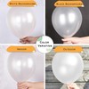 Bow Balloons (Pearl White)