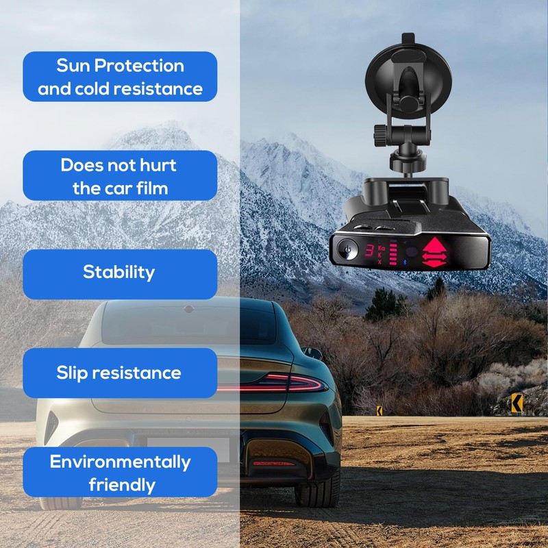 xsaaczm Super Radar Detector Mount for Valentine V1 Gen 1