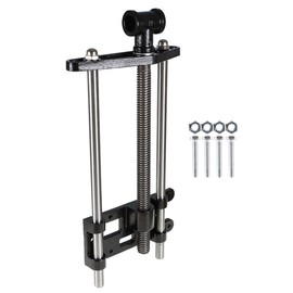 Thomletha 10 Inch Front Vise Woodworking Bench Vise Cast Iron Body Construction with a Solid Steel Main Screw Black