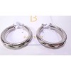 Bancroft Women's Shimmer and Shine Hoop Earrings NWT 42