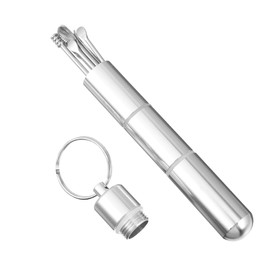 Baluue 1set Ear Wax Removal Tool Ear Spoons Portable Lightweight Non- Design for Comfortable Use for Daily Care