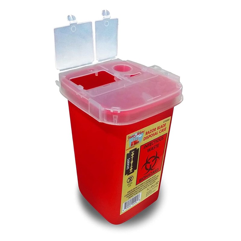 The Shave Factory Blade Dispenser, Sharps Container, Needle Disposal containers,