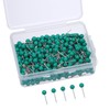 500 Pack Map Push Pins Map Tacks Small Size (Green,