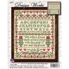 Design Works Crafts Stitcher's Sampler Counted Cross Stitch Kit, Ivory,