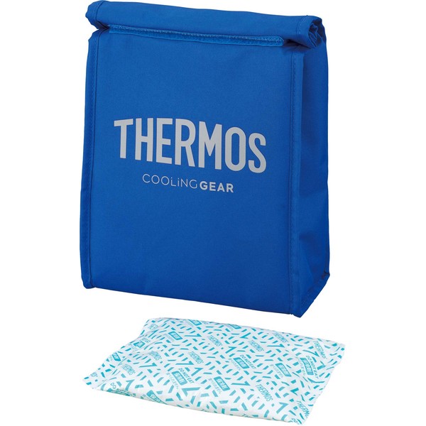 THERMOS REY-003 BLSL Sports Cooler Bag 3L Blue Silver with Ice Pack