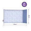 ClevaMama ClevaFoam Toddler Pillow Case - Blue