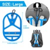 2 Pack Shoe Holster for Backpack with Clip Hanger, Shoe