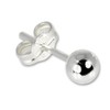 SilberDream SDO527 Silver Stud Earrings