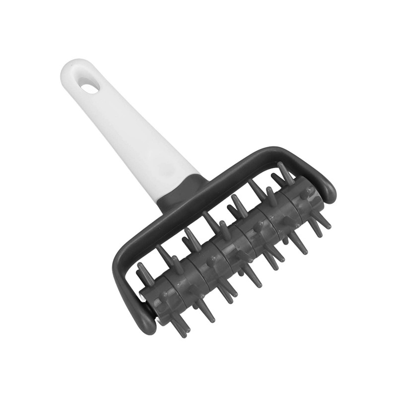 Beufee Pizza Dough Docker Roller, 7.3x4.9 Inch, Prevents Blistering, Easy