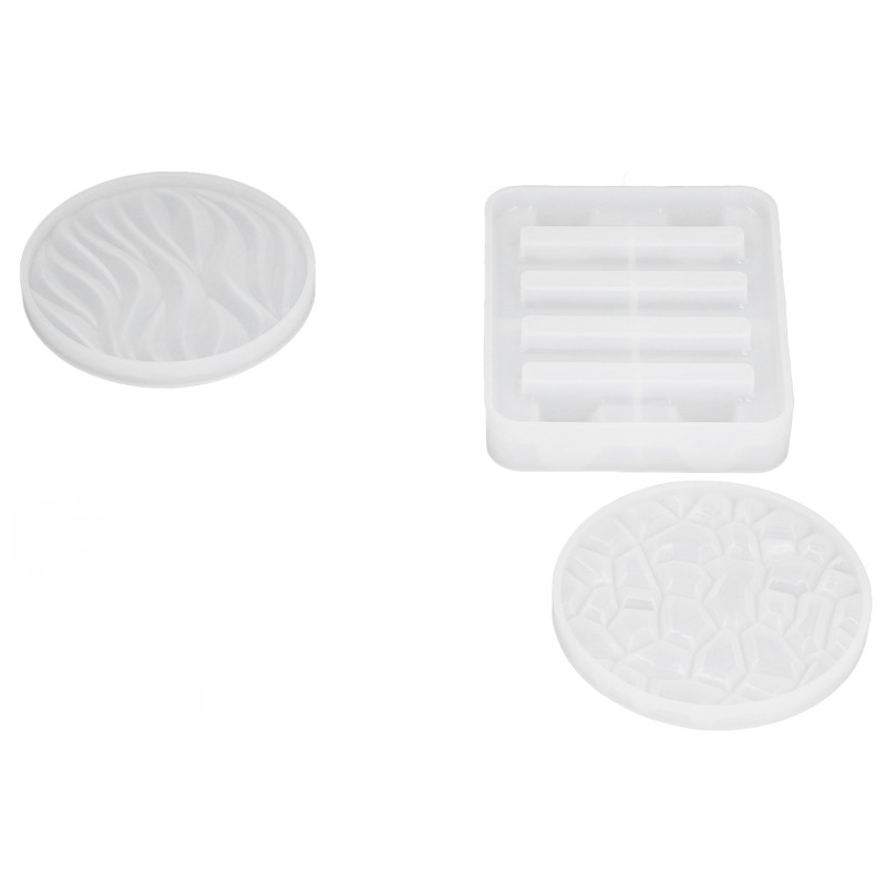 Silicone Mold Unique 3D Wavy Design Exquisite Beautiful Durable Reusable