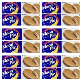 MoonPie Mini Moon Pies Bulk 72 Individually Wrapped Moon Pie's 12 Boxes 6 Each Box