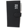 2025 Week To View Premium Padded Slim Pocket Diary Stud