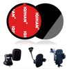 Dashboard Pad Mounting Disk for Suction Cup Phone Mount, Adhesive
