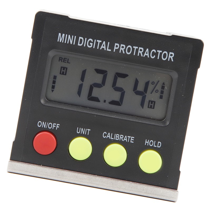 Digital Angle Finder Gauge High Accuracy 4 Botton Electronic Level