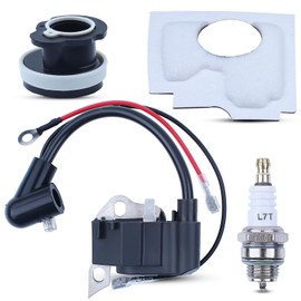 Atunee Ignition Coil for Stihl MS180 018 Chainsaw with Intake Hose Air Filter Spark Plug Replaces 1130 400 1302