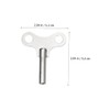 DOITOOL 4pcs Steel Clock Winding Keys Clock Repair Winding Tools