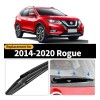 Conjunto Limpiaparabrisas Trasero Para Nissan Rogue 14-20 N/a