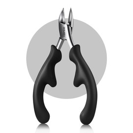 Rimei Toenail Clippers for Seniors Thick Toenails, Aucurwen Heavy Duty ToeNail Clippers, Adult Thick Nails Long Handle, Large Toenail Clippers for Thick Nails, Manicure Nail Care - Quantity: black