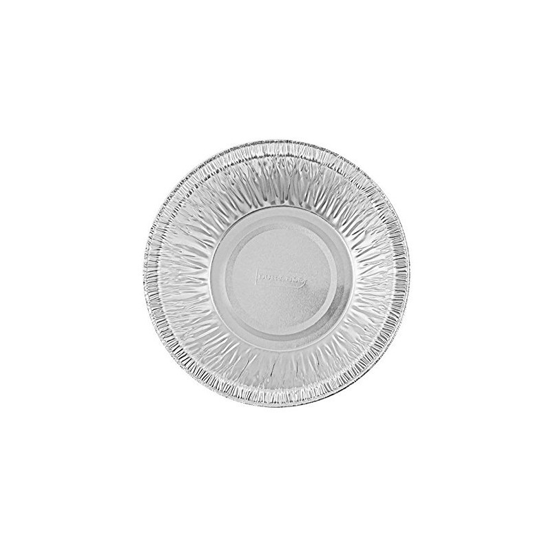 Durable Packaging 10 Pack 4-3/8" Aluminum Foil Tart Pan -