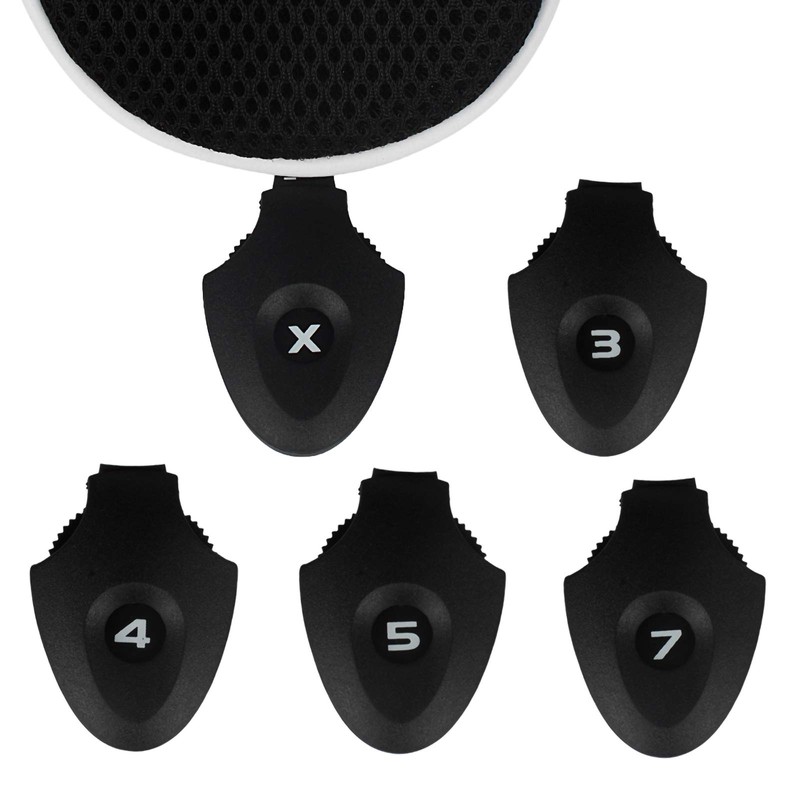 Andux 4 Pack Long Neck Golf Hybrid Club Head Covers