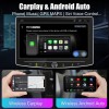 ESSGOO 1DIN 10" 360° Rotatable Car Stereo Touchscreen Screen Bluetooth