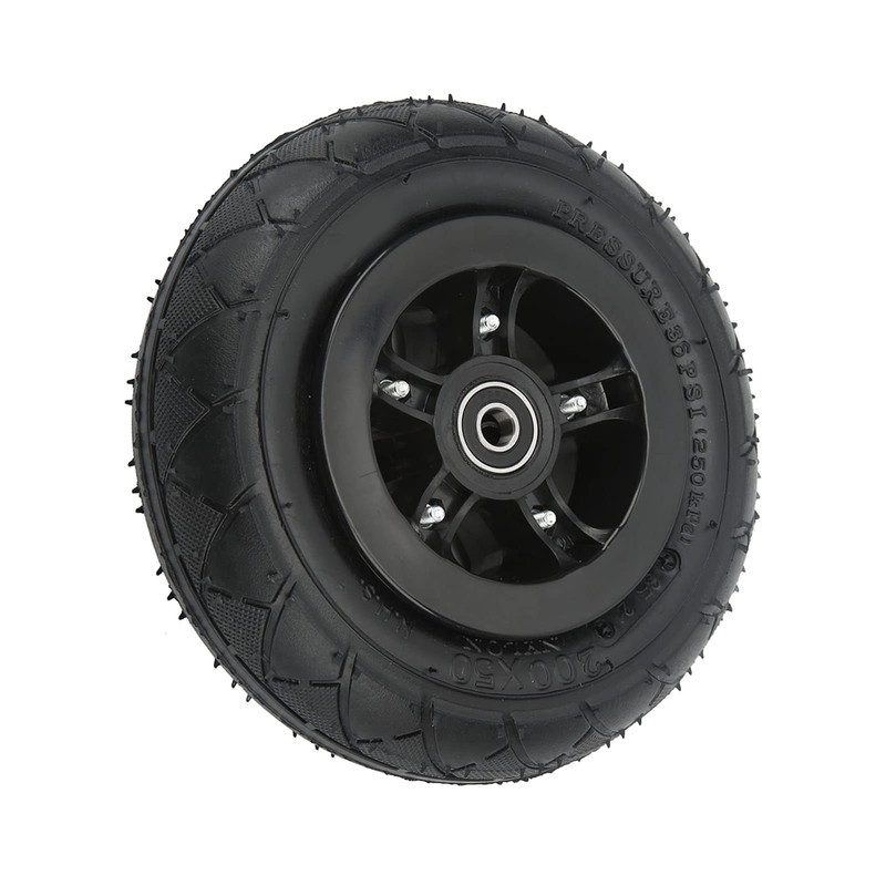Skateboard Wheels, 8inch Mountain Skateboard Wheel with Pneumatic Tire, Longboard
