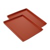 TAICHEUT 10 PCS Silicone Dehydrator Trays, 12 x 10 Inches