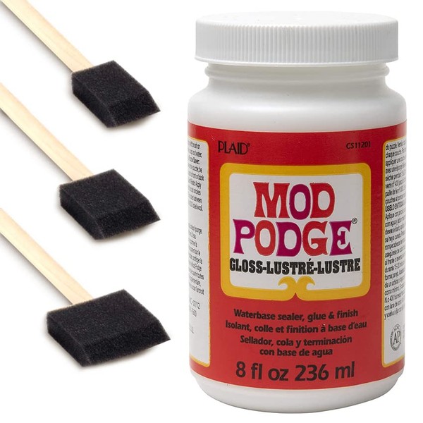 ARIATI Mod podge 8oz gloss finish glue sealer with 3