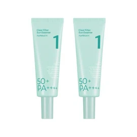 numbuzin [Duo Set] numbuzin No. 1 Pure-full Calming Water Sunscreen SPF50 PA++++ 50mL + 50mL Duo Set  - [Duo Set] numbuzin No. 1 Pure-