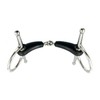 Equine Smile ES0104 Snaffle Bit Simple Broken with Rubber Stainless