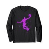 Purple Slam Dunk - Mighty Slam Dunk Long-Sleeved Shirt, black