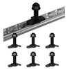 vandrabase 6 Pack L-Track Double Lug Threaded Stud Nut Fitting