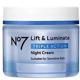 No7 Lift & Luminate Triple Action Night Cream ENHANCED FORMULA - 50ml