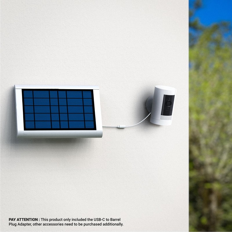 xsdtech Ring USB-C to Barrel Plug Adapter for USB-C Solar