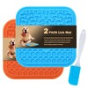 Lick Mat for Dogs - Slow Feeder Licking Mat with