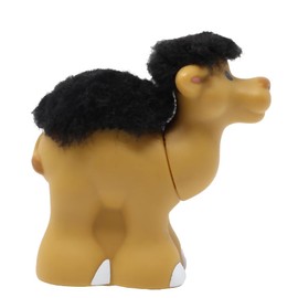 Fisher-Price Ersatzteil für Sammlerstück Little People Touch & Feel Arche Noah Spielset K0726 - Ersatz Kamelfigur mit braunem weichem Fell