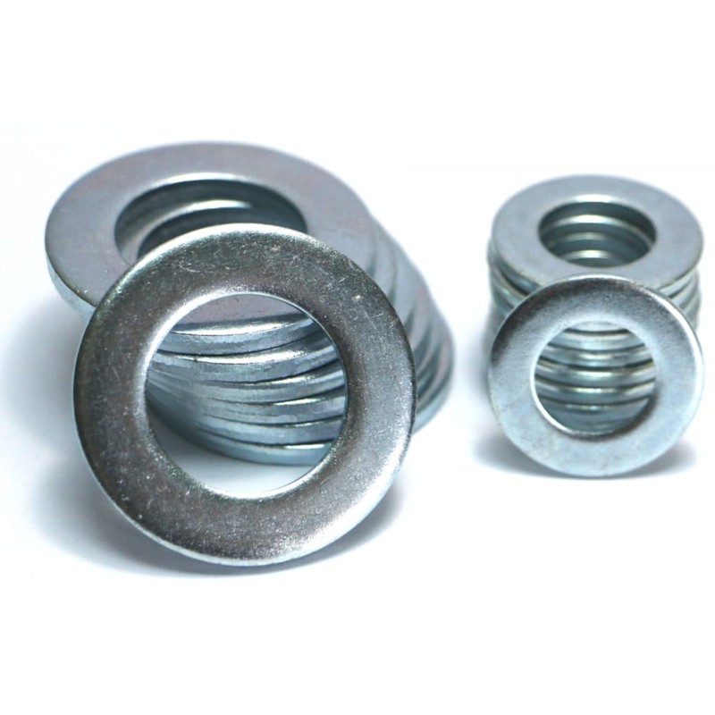 M10 (10mm) Flat Washers Steel Repair Washer Zinc Plated (Pack