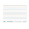A4 Mini Dry-Wipe Music whiteboard with 3 pre-Printed Staves