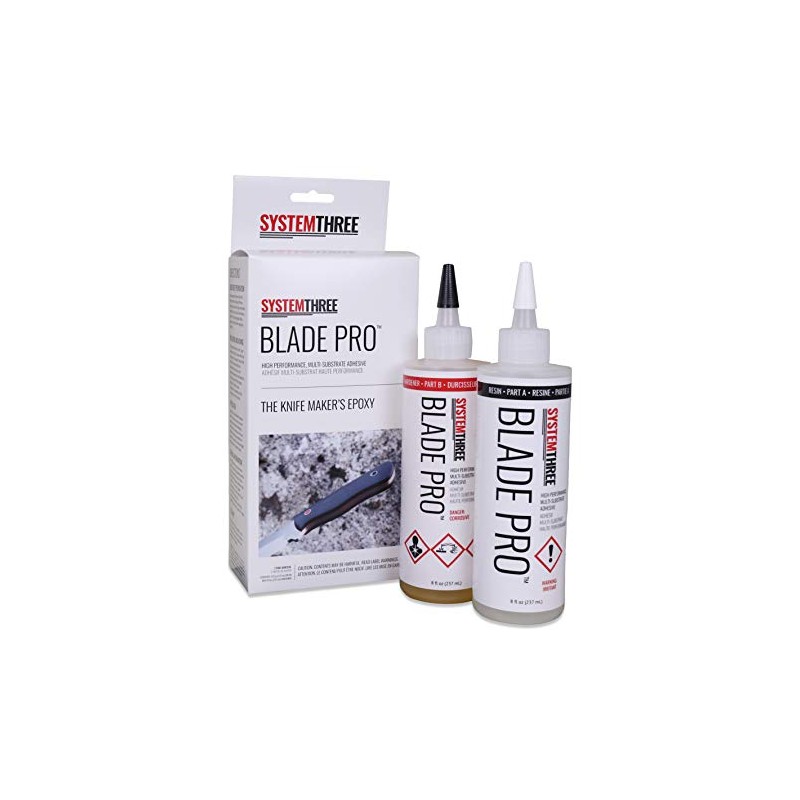 System Three Blade Pro Epoxy Adhesive, 16 Ounce Kit, Clear