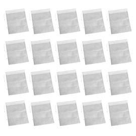 KinetiCore Crab Bate Bags: 20 Pcs Bait Bag Mesh Bag Fishing Lures Bag Fishing Net Drawstring Mesh Bag Crabbing Net Blank Non-Woven Fabric Net Bag