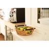 Decorasian Woven Water Hyacinth Storage Basket with Handles - Gift
