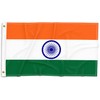 Flag of India 3x5FT Double Stitched Polyester Flag with 2
