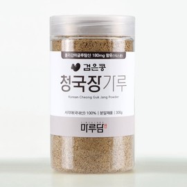 Marudam 국내산 검은콩 청국장 가루 분말 300g Domestic Black Bean Cheonggukjang Powder 300g