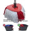 4 Pack Spin Mop Replacement Heads Microfiber Mop Refills Replace