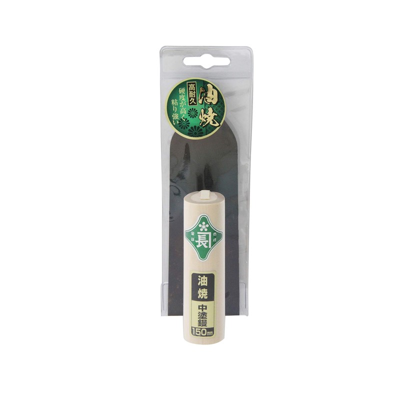 Midoricho Green Oil Grilling Trowel 5.9 in (150 mm) 0.05