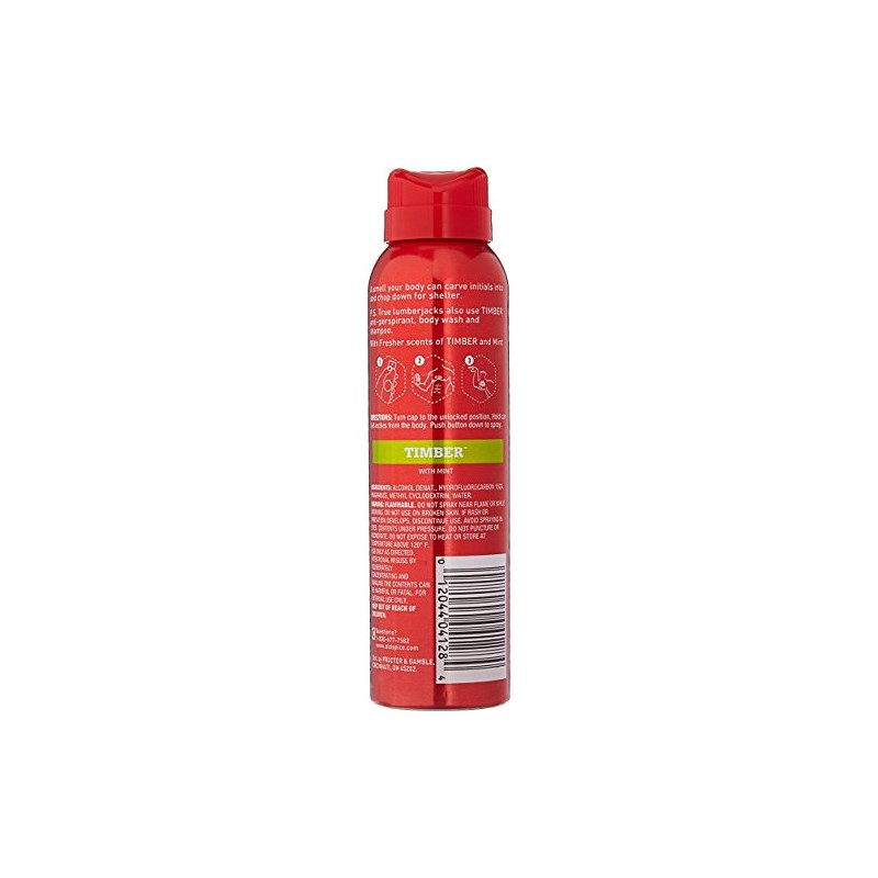 Old Spice Re Fresh Timber Body Spray - Fresher Collection