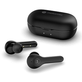 Motorola Sound - Audifonos MOTOBUDS085, Inalambricos, Compatibles con Android y iOS, Bluetooth 5.1, Color Negro