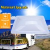 GEATaaT RV Skylight Outer Dome,18"x26" OD Universal Skylight Fits All