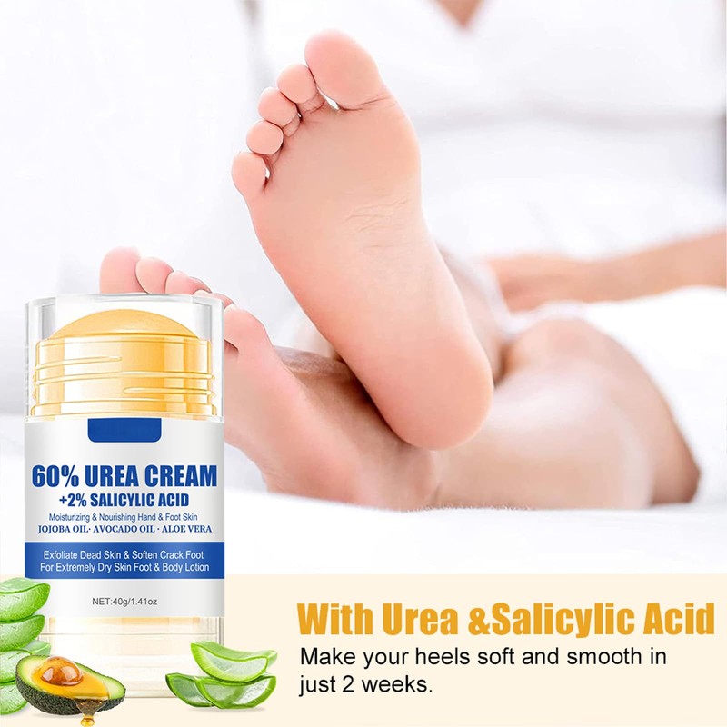 Urea Cream 60 Percent for Feet-Urea Foot Cream Deep Moisturizing