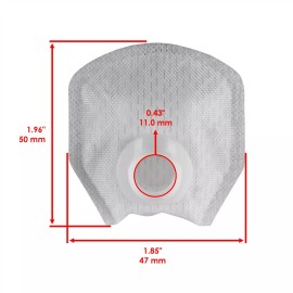 Caltric Fuel Filter Strainer NEW for Kawasaki MULE SX KAF400 2019-2020 49019-0013